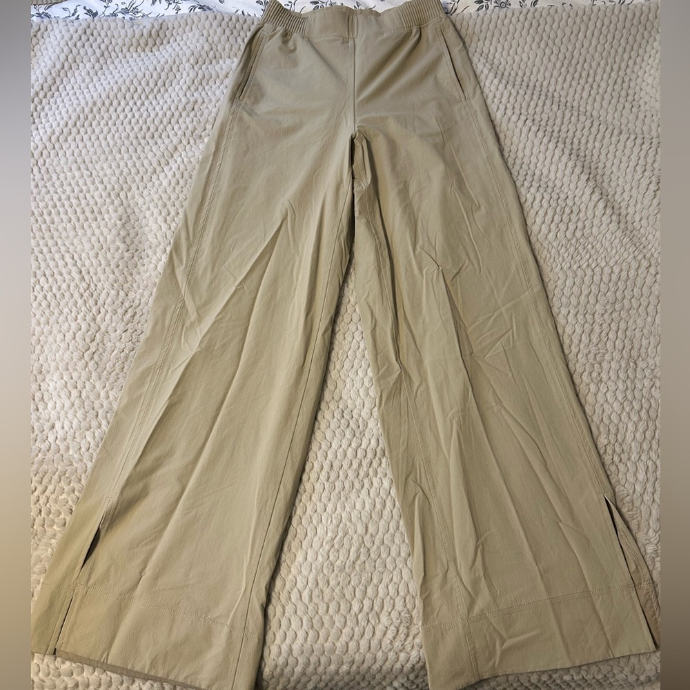 Lululemon stretch woven high rise pant (full length)